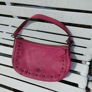 COACH leather handbag